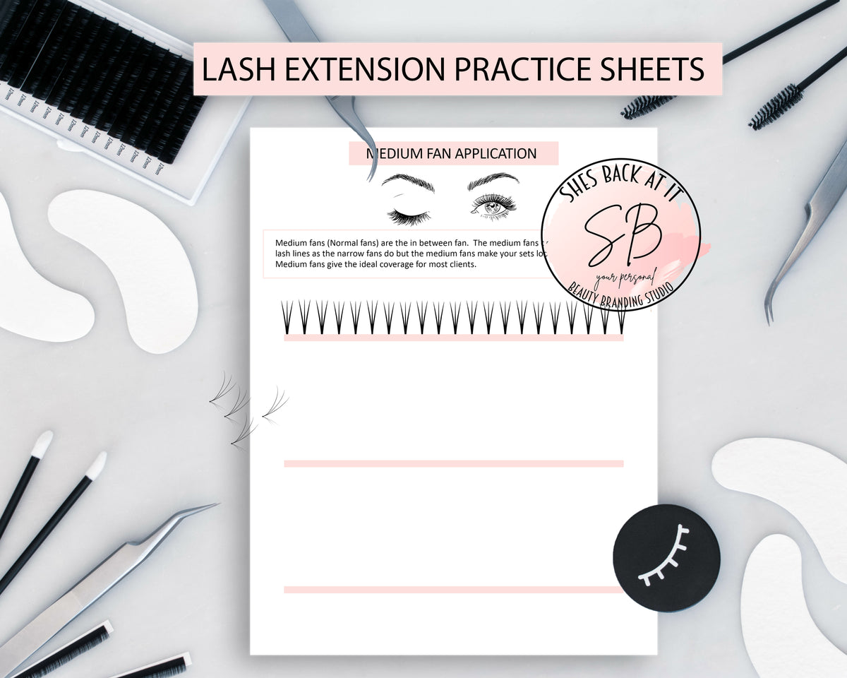 Lash Room Decor - Eyelashes Printable, ShesBackAtIt