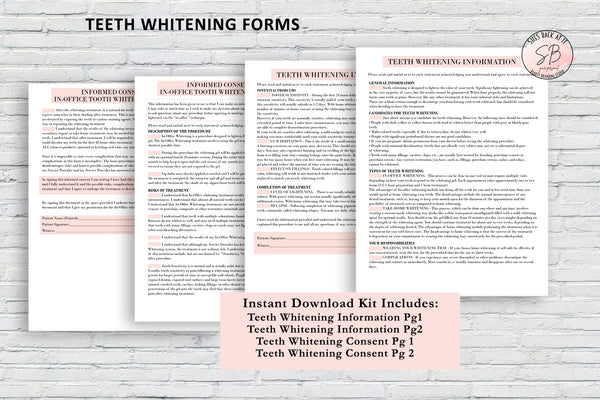 Teeth Whitening Consent Form